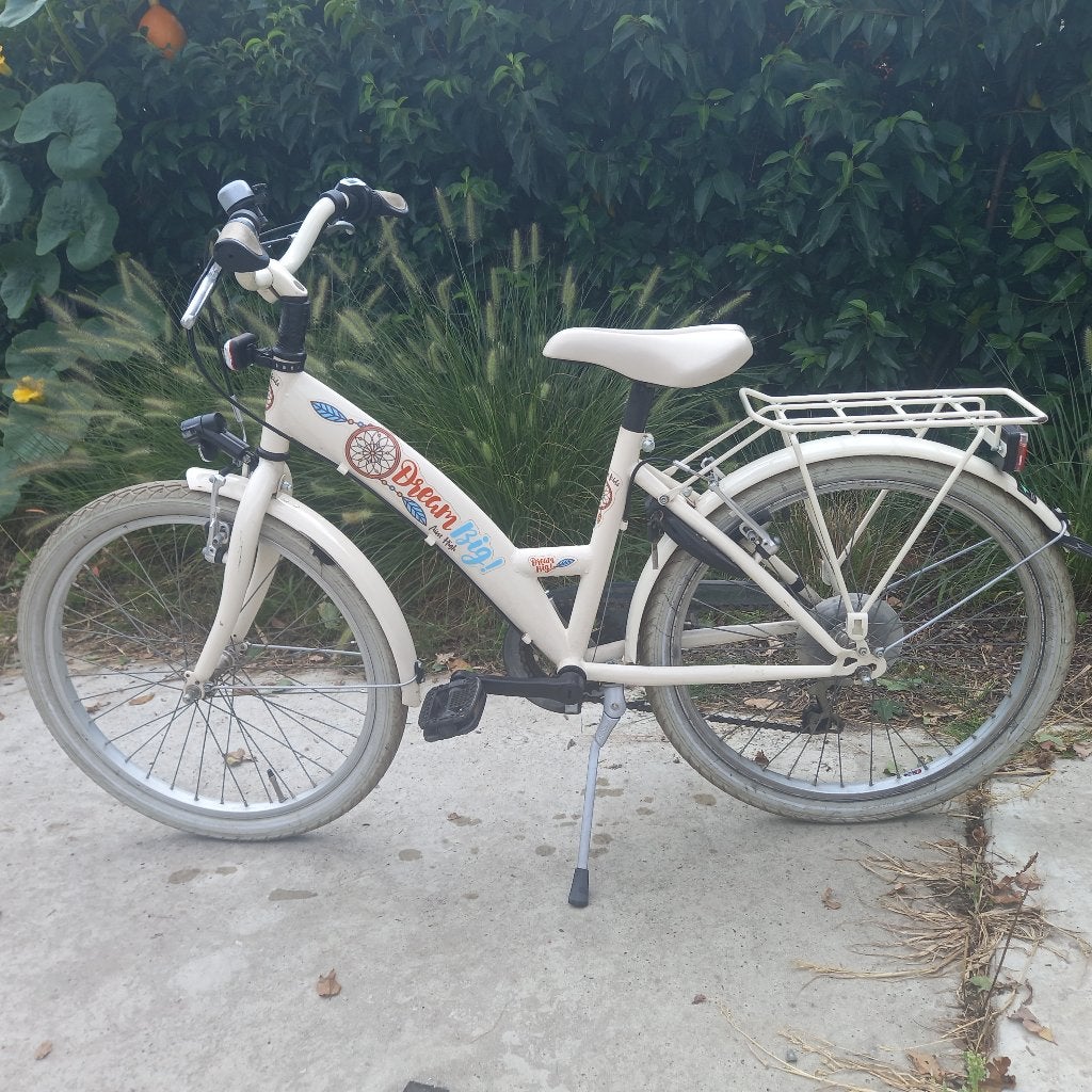 BFK dream big meisjesfiets 22 inch, Frein sur jante, Frein à main, Enlèvement, 22 pouces
