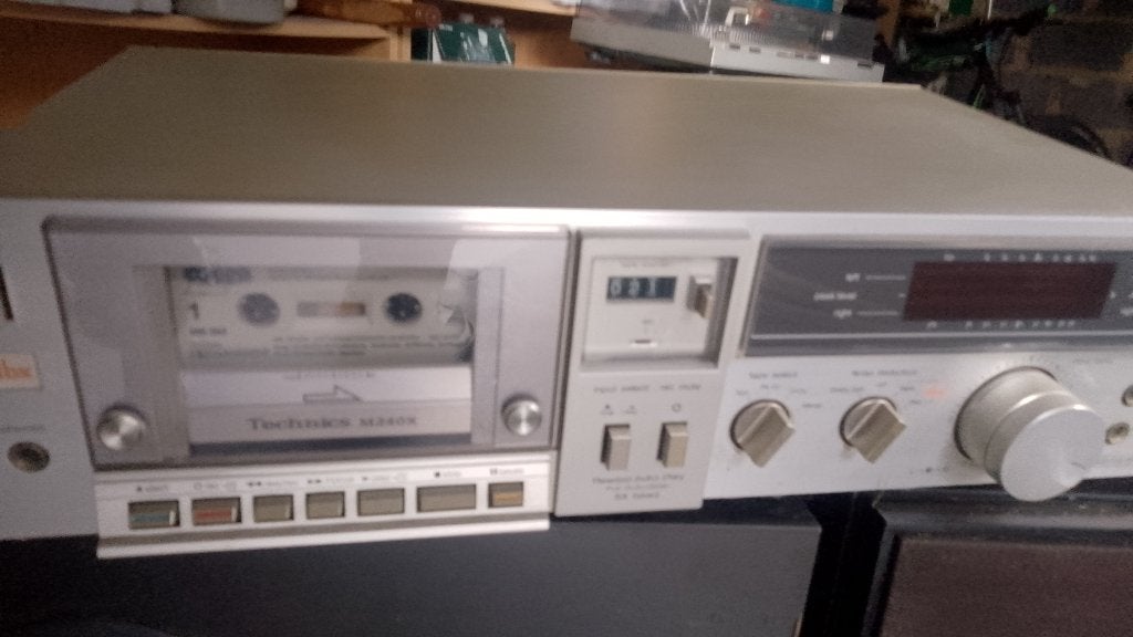 Technics RS-M240X vintage stereo cassettedeck – Made Japan, Audio, Tv en Foto, Ophalen