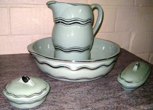 Antieke wastafelset, Antiek en Kunst, Ophalen
