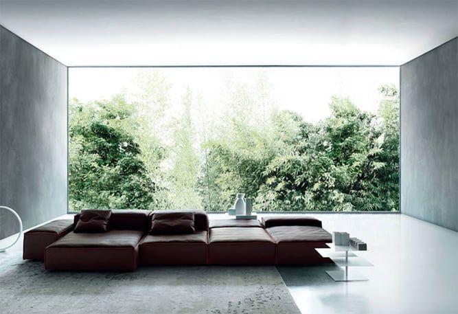 RECHERCHE : Canapé Living Divani — Achat immédiat, Enlèvement ou Envoi, Banc d'angle, Design Bankstellen Living Divani