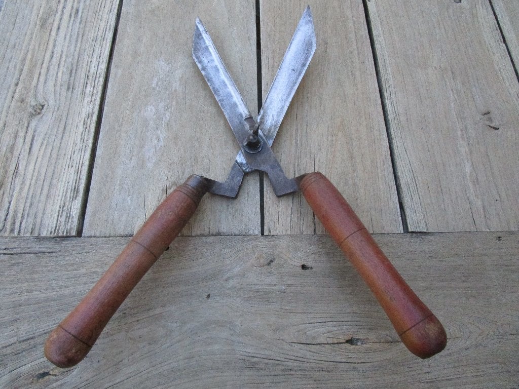 vintage heggenschaar, Ophalen of Verzenden, Gebruikt, Handmatig