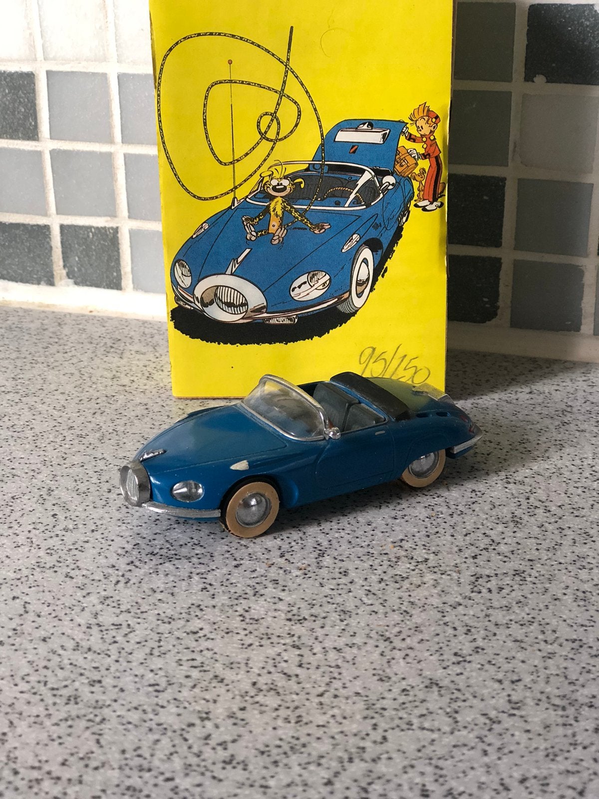 Spirou car: de N1-turbotractie - idem - Franquin, Ophalen of Verzenden, Kuifje, Zo goed als nieuw