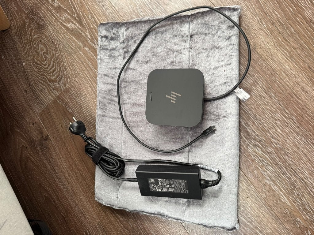 HP USB‑C Dock G6 + 120W Oplader, Comme neuf, Enlèvement, HP, Station d'accueil