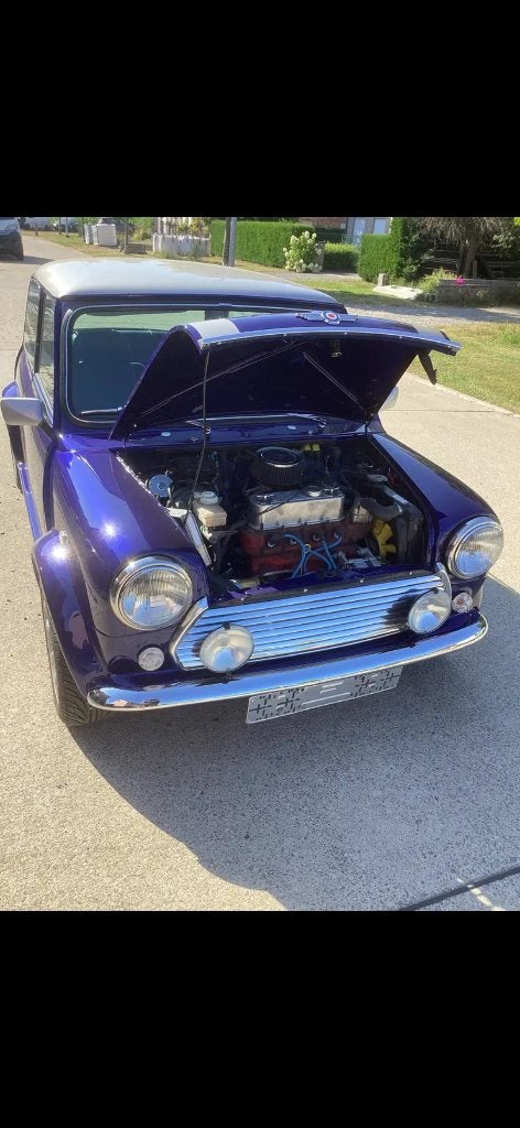 Mini 1300, Auto's, Voorwielaandrijving, 4 cilinders, Blauw, Handgeschakeld