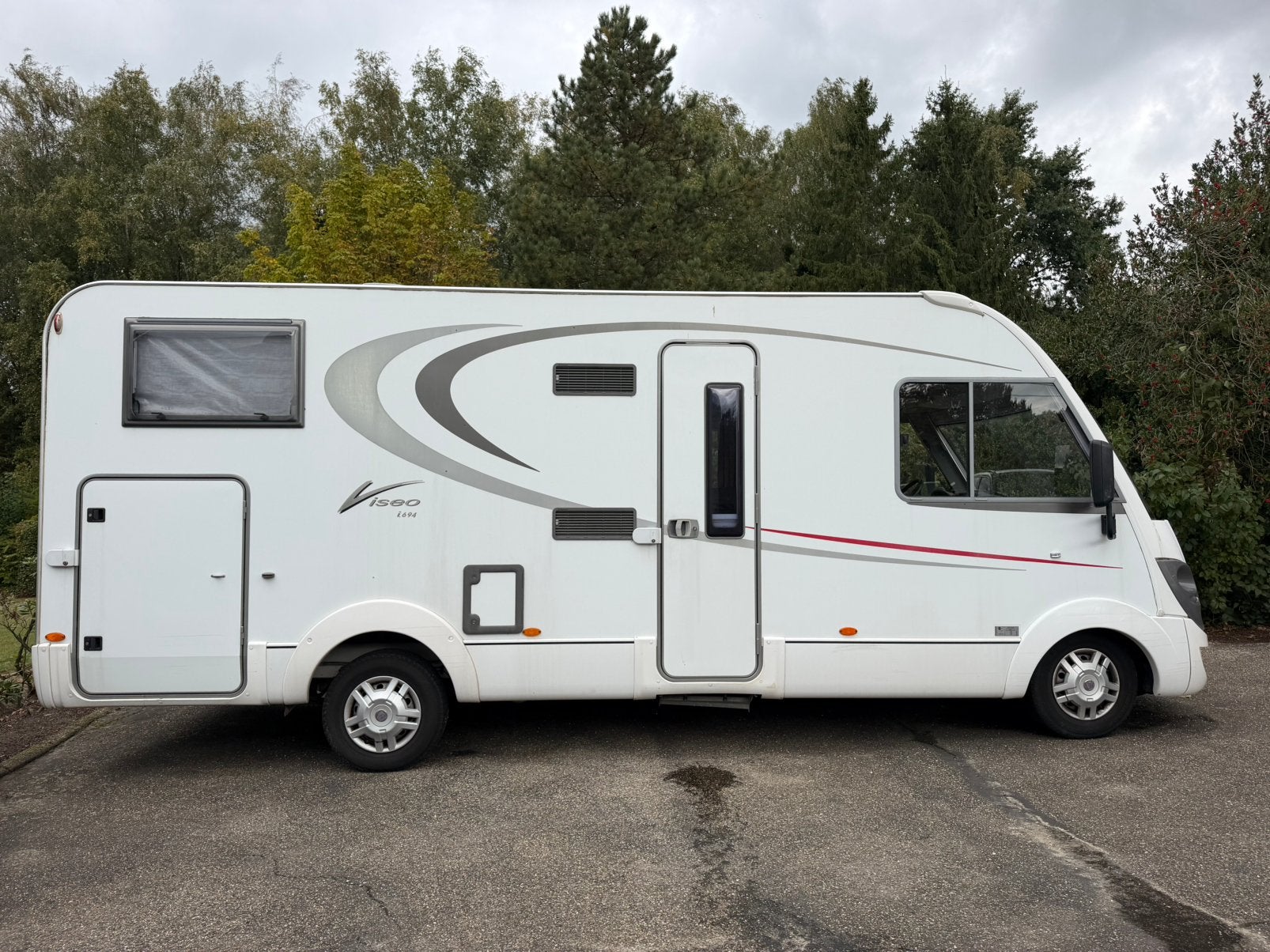 Mobilhome Burstner Fiat, Caravanes & Camping, Jusqu'à 4, 6 à 7 mètres, Toilette à cassette, Fiat