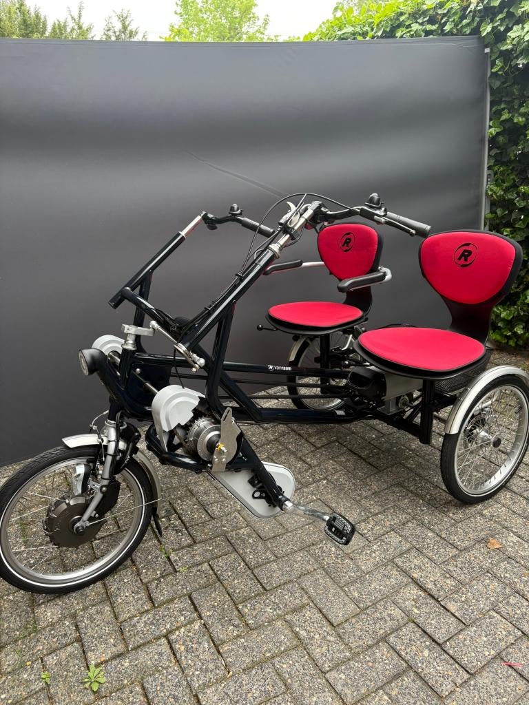 duofiets fun2go Van Raam met motor+garantie, Fietsen en Brommers, Ophalen, Zo goed als nieuw, Fun2go van raam