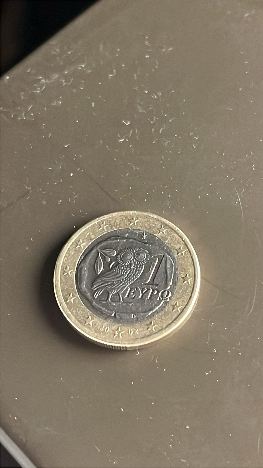 Pièce 1 euro EYPO 2002 Hibou Chouette Rare, Ophalen of Verzenden, 1 euro
