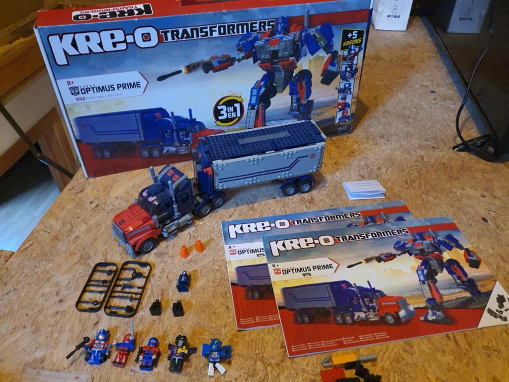 Kreo blocks transformer optimus prime, Verzamelen, Transformers, Ophalen