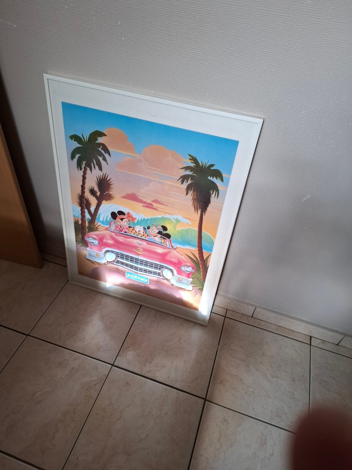 tafeltje op wielen, kader, Ophalen