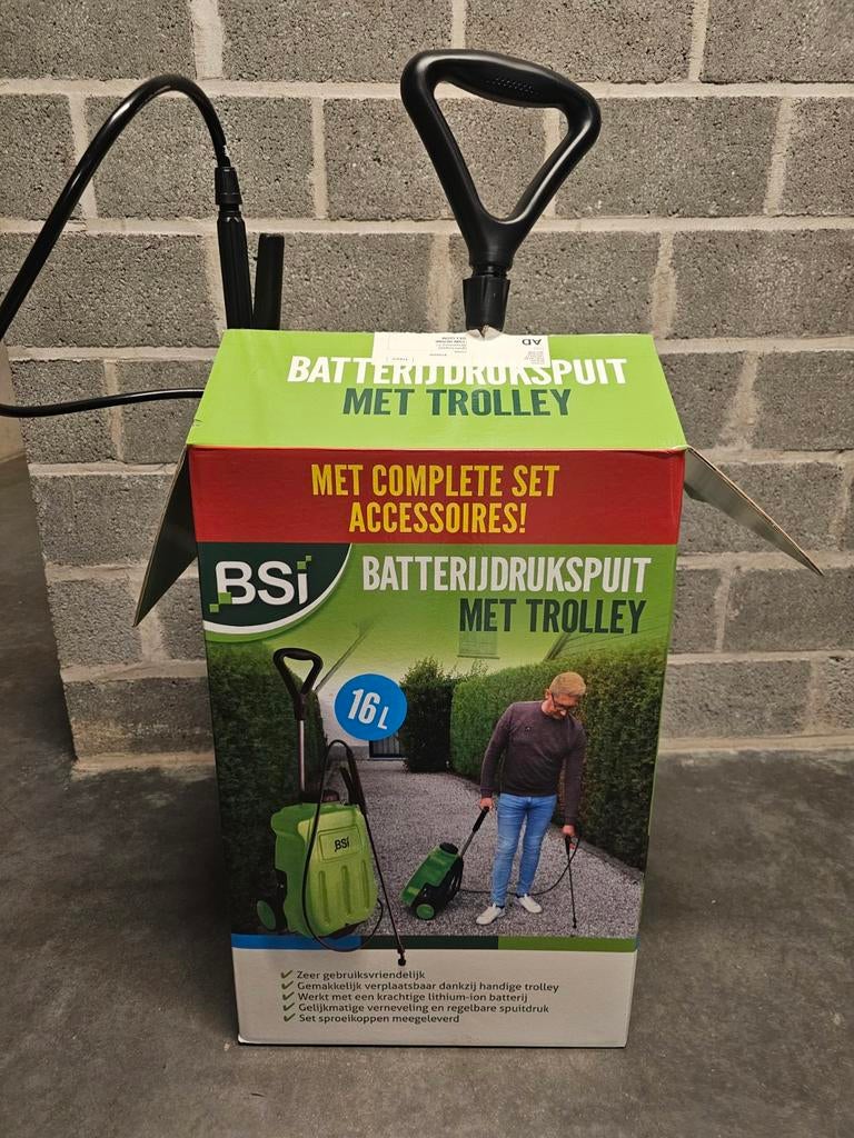 Pulvérisateur à pression automatique | BSI | 16 litres (batt, Enlèvement, Nettoyeur de tartre