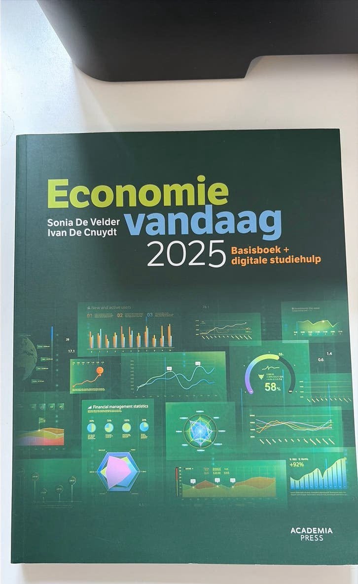 Ivan De Cnuydt - Economie Vandaag 2025, Boeken, Ophalen of Verzenden, Ivan De Cnuydt; Sonia De Velder