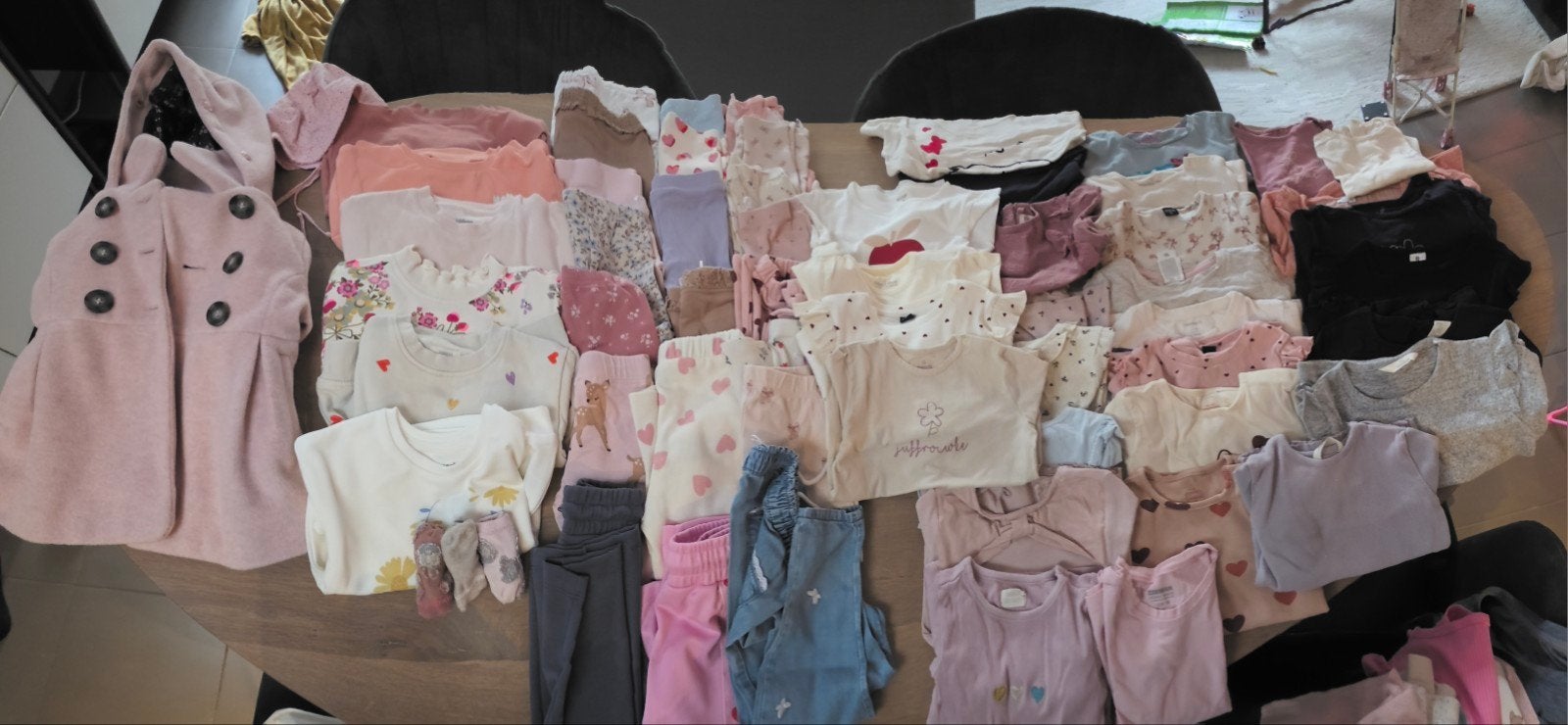 2 zakken vol meisjes winter kleding maat 86-92, Enlèvement ou Envoi, Comme neuf, Fille