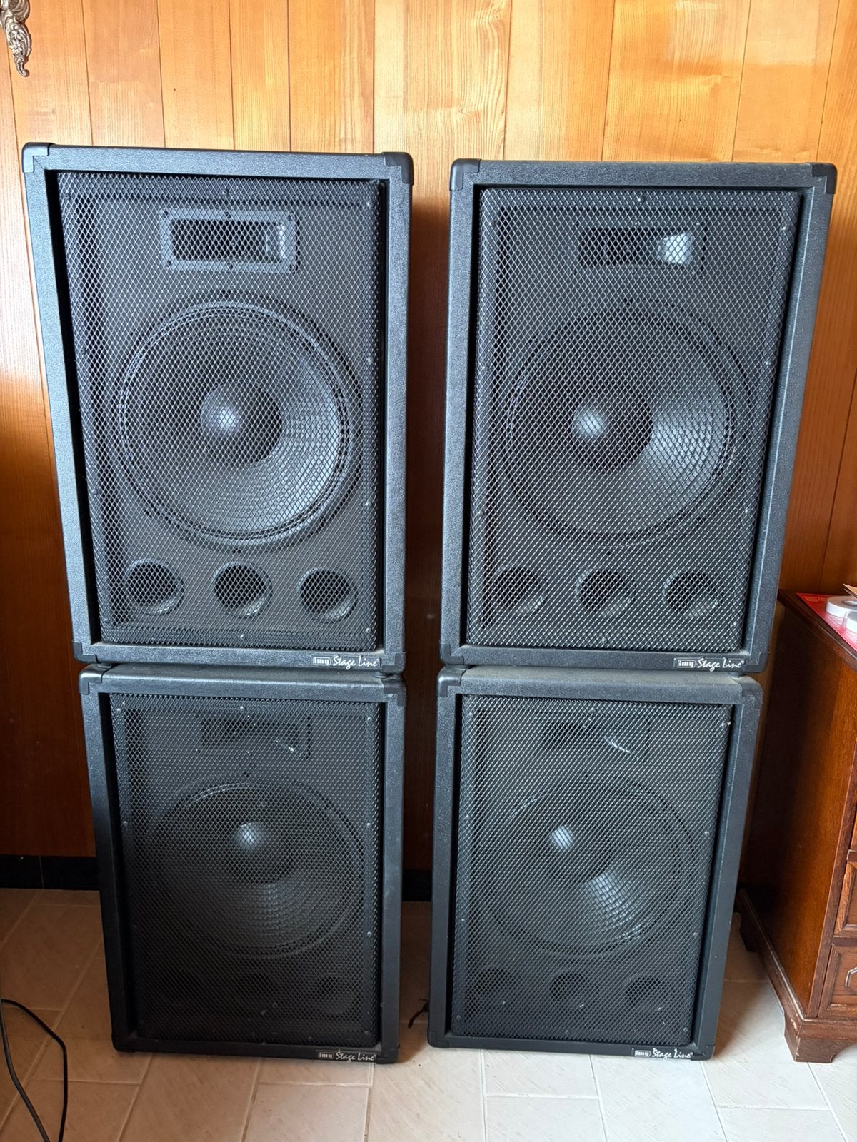 Boxen 300W, Audio, Tv en Foto, Ophalen, Gebruikt