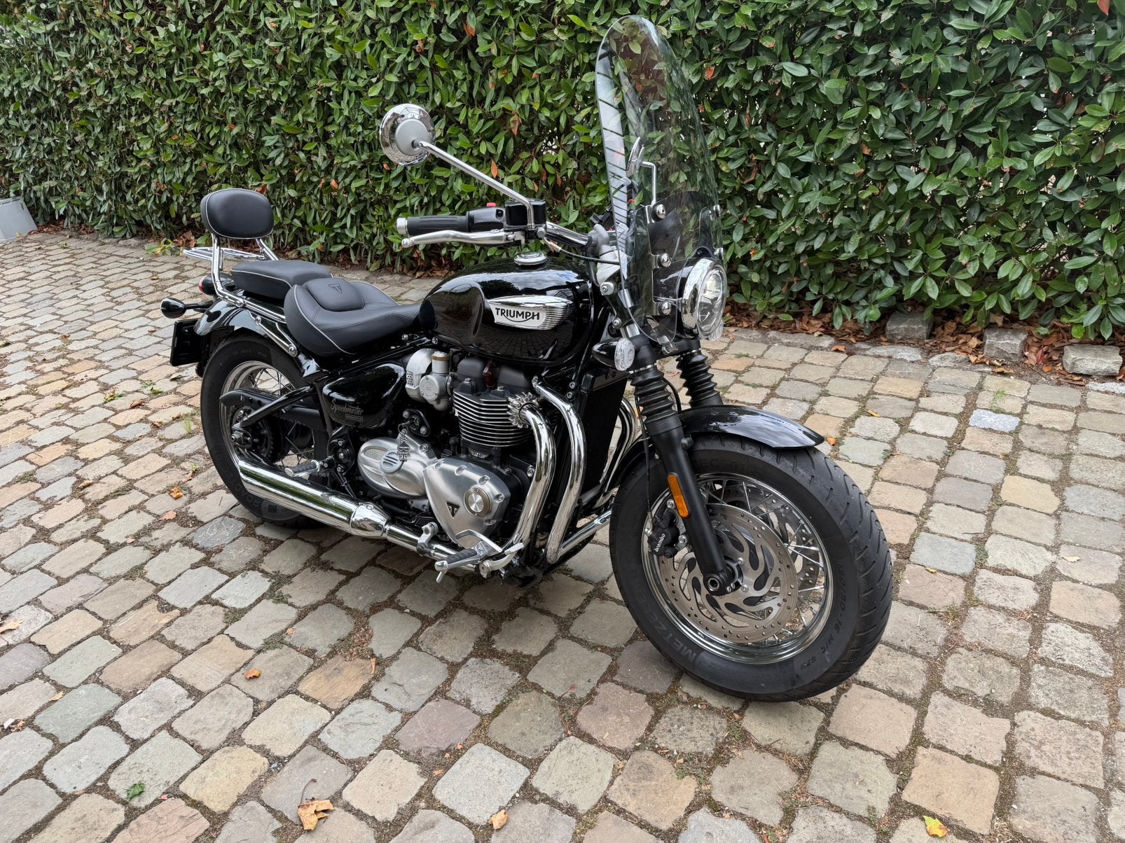 Triumph Bonneville Speedmaster 1200 – 2025 – 3.142 km, Motoren, Motoren | Triumph, 2 cilinders, Occasion, ABS, Particulier