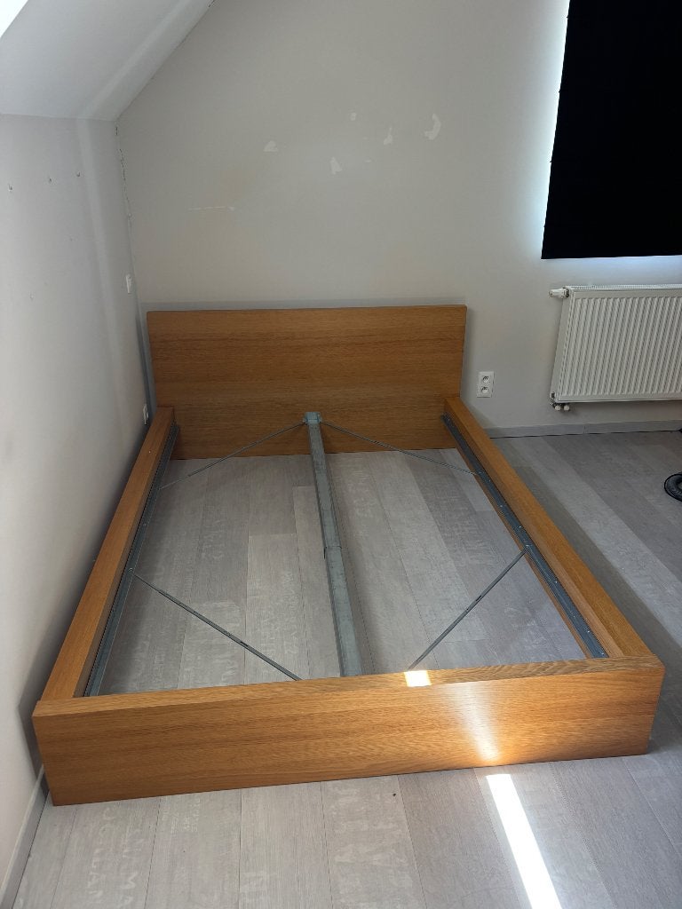 Lit MALM, Maison & Meubles, Sobre, Enlèvement, 200 cm, Deux personnes