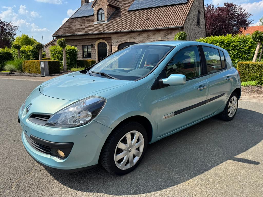 Renault CLIO/1.2 benzine/2007/147.000 km/Euro4/Airco/CTOK, Auto's, Stof, Blauw, Overige kleuren, 5 deurs