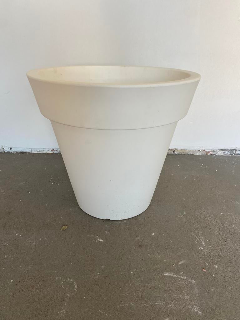 Pot de fleurs en PVC, Balcon, Rond, Synthétique, Enlèvement