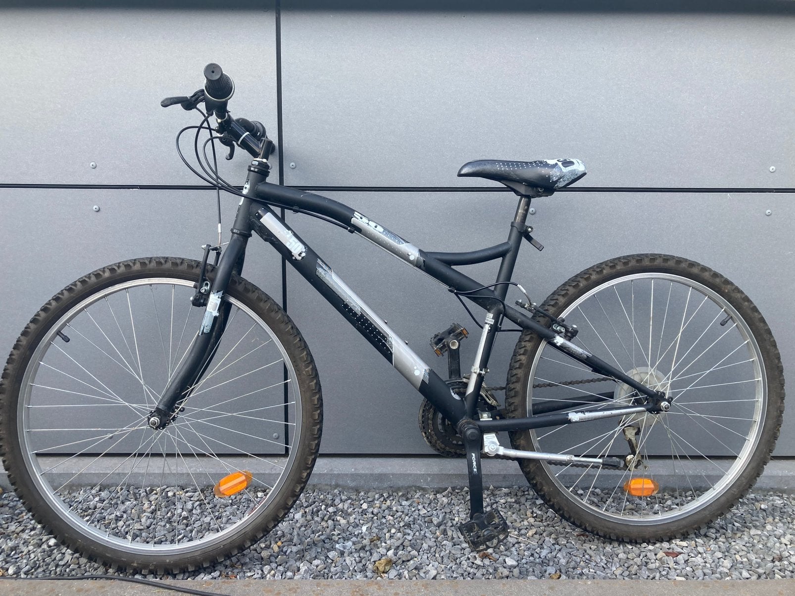 VTT Top Bike Mountain 50, cadre 47cm /18 pouces, taille M, Gebruikt, Velgrem, 45 tot 49 cm, Geen vering