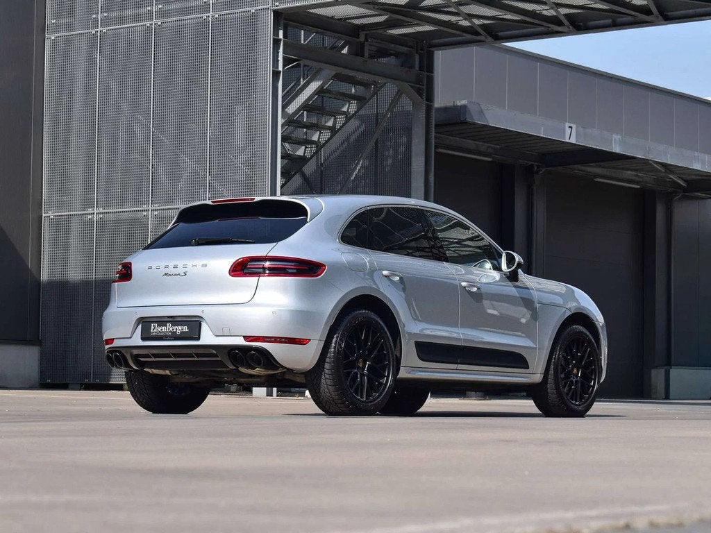 Porsche Macan S 3.0 V6 / Rhodium Silver / FULL / Top Conditi, Autos, Cuir, Argent ou Gris, Entreprise, 5 portes