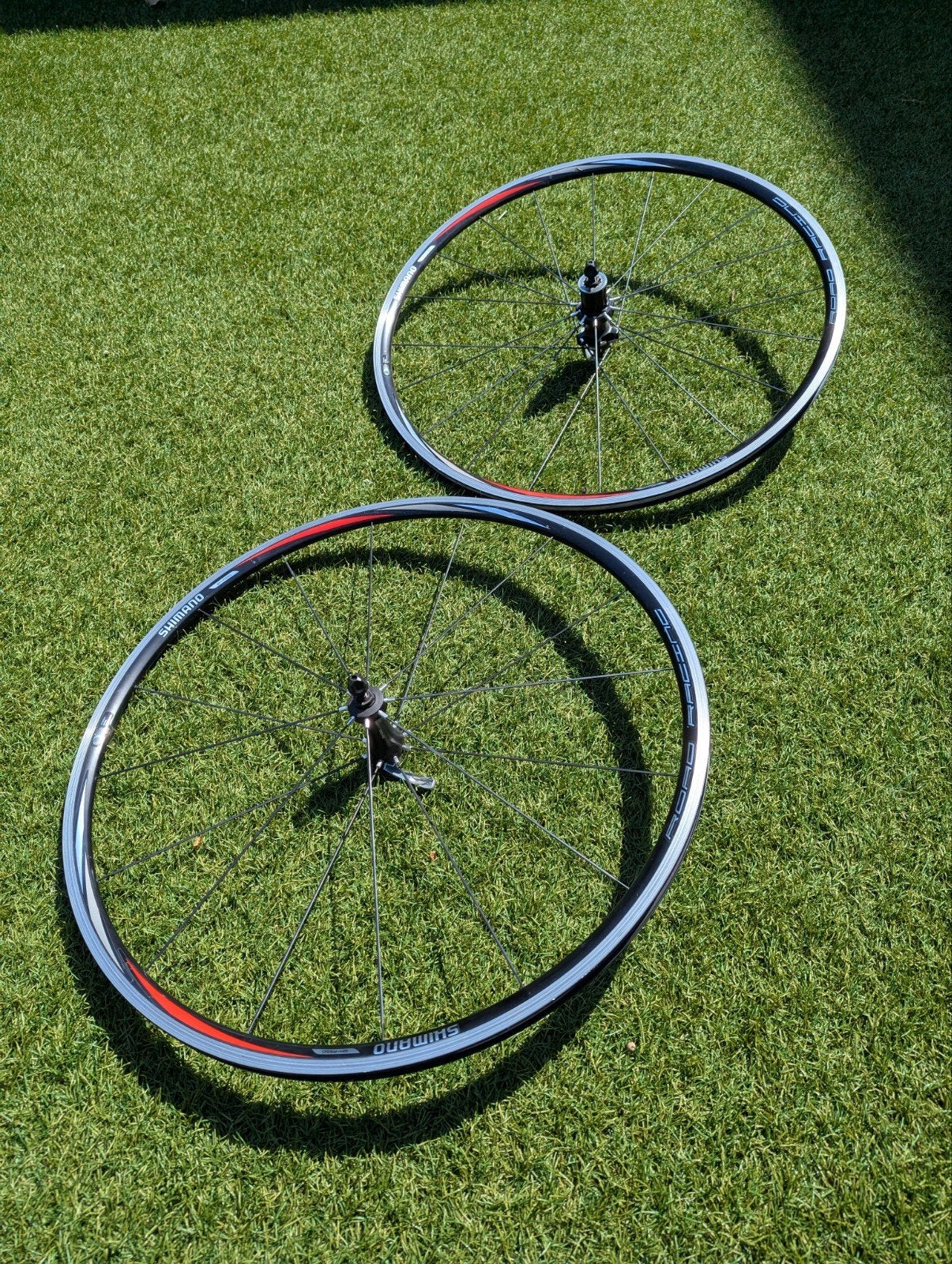 Shimano WH-R550 Road race wielen, Ophalen
