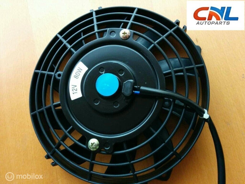 electric universal fan + mounting kits, Neuf, Enlèvement ou Envoi