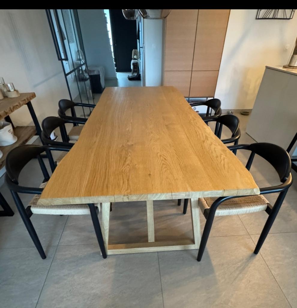 Tafel en 6 stoelen, Ophalen, Gebruikt