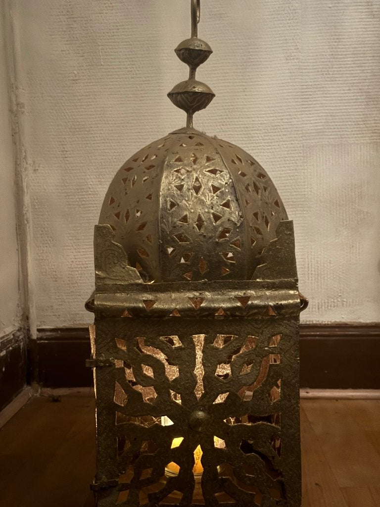 Grande lanterne marocain décoration, Enlèvement, Cuivre