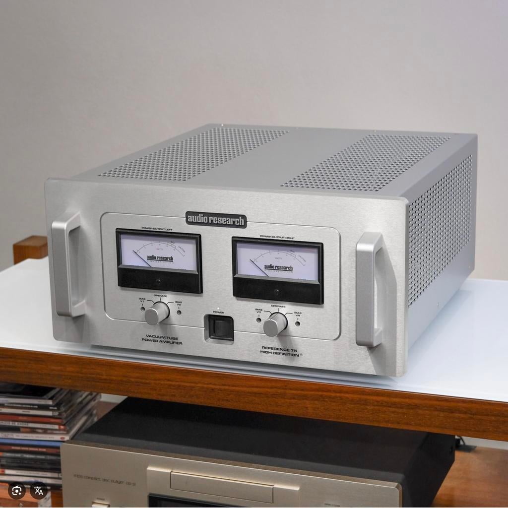 Audio Research Ref 75SE, TV, Hi-fi & Vidéo, Amplificateur à lampes, Amplificateur, Enlèvement