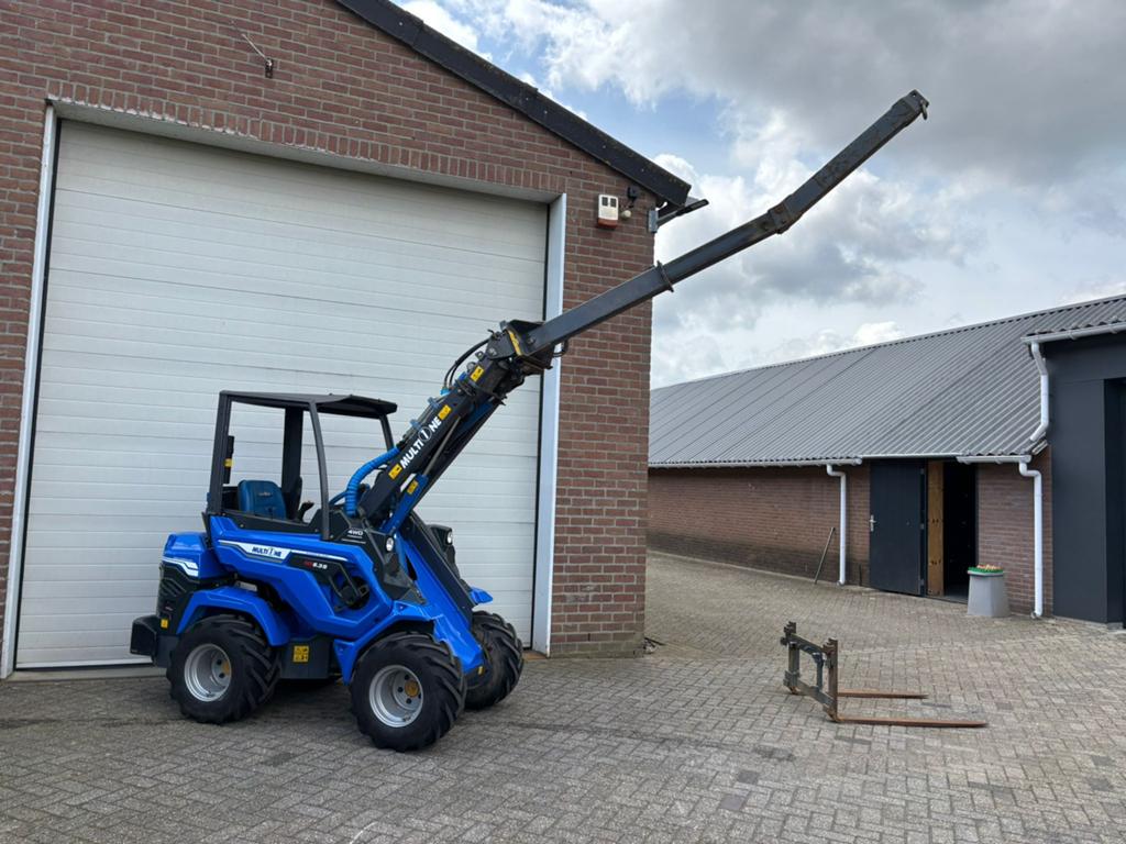 Multione 6.3S Kniklader shovel Nieuwstaat (Avant), Zakelijke goederen, Machines en Bouw | Overig, Ophalen