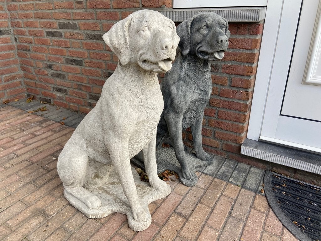 Labrador Retriever, Hoogte: 85 cm, Tuin en Terras, Tuinbeelden, Nieuw, Dierenbeeld, Beton, Ophalen