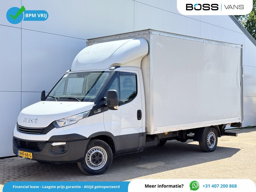 Iveco Daily 35C16 2.3 Automaat Bakwagen Laadklep Climate con, Auto's, Gebruikt, Iveco, Wit, 202 g/km