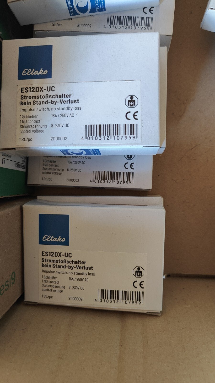nieuwe eltako es12dx-uc afstandsschakelaars, Ophalen of Verzenden, Nieuw