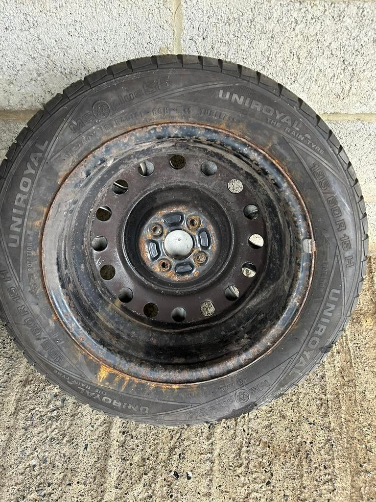 Roue de réserve 4x108 enjoliveur Saab (pour Saab, Citroën, …, Autos : Pièces & Accessoires, Pneus & Jantes, Enlèvement