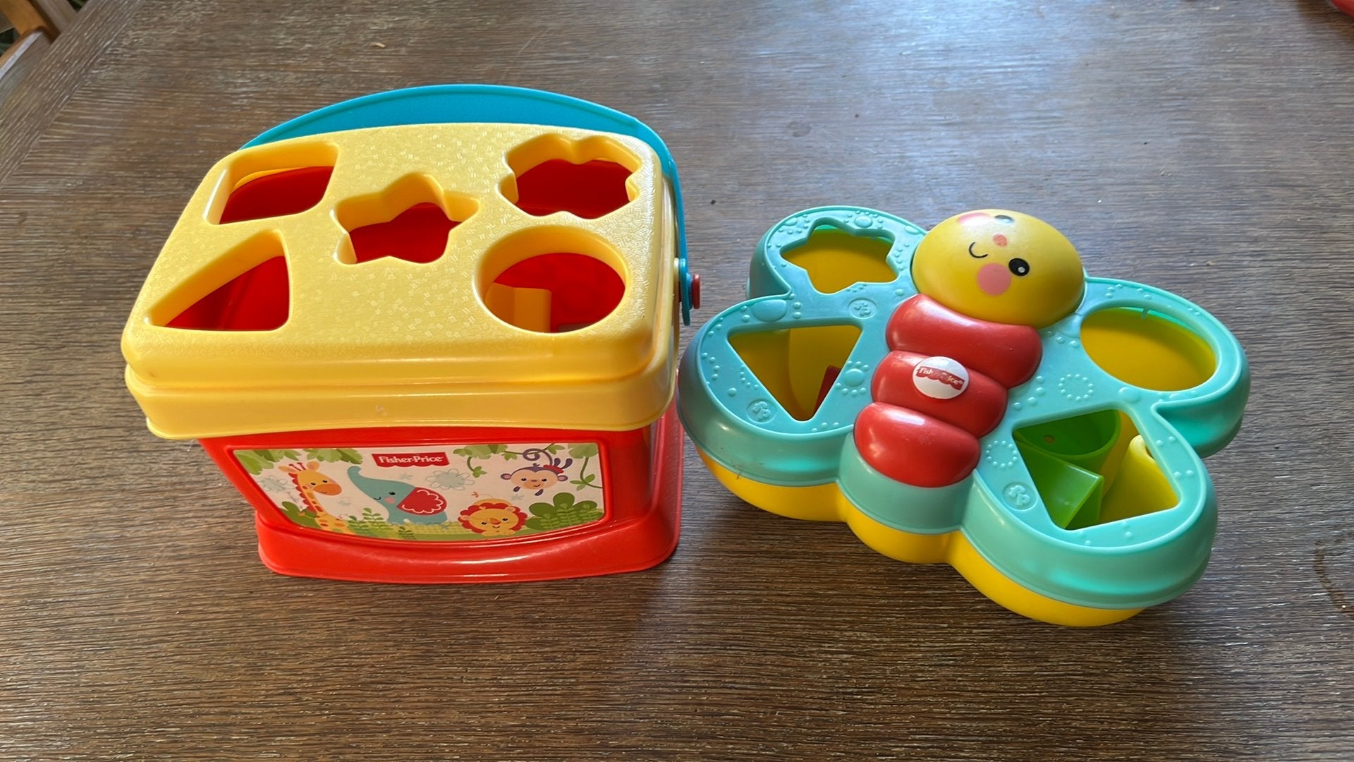 Fisher price blokkendoos, Ophalen, Gebruikt, Duw- of Trekspeelgoed
