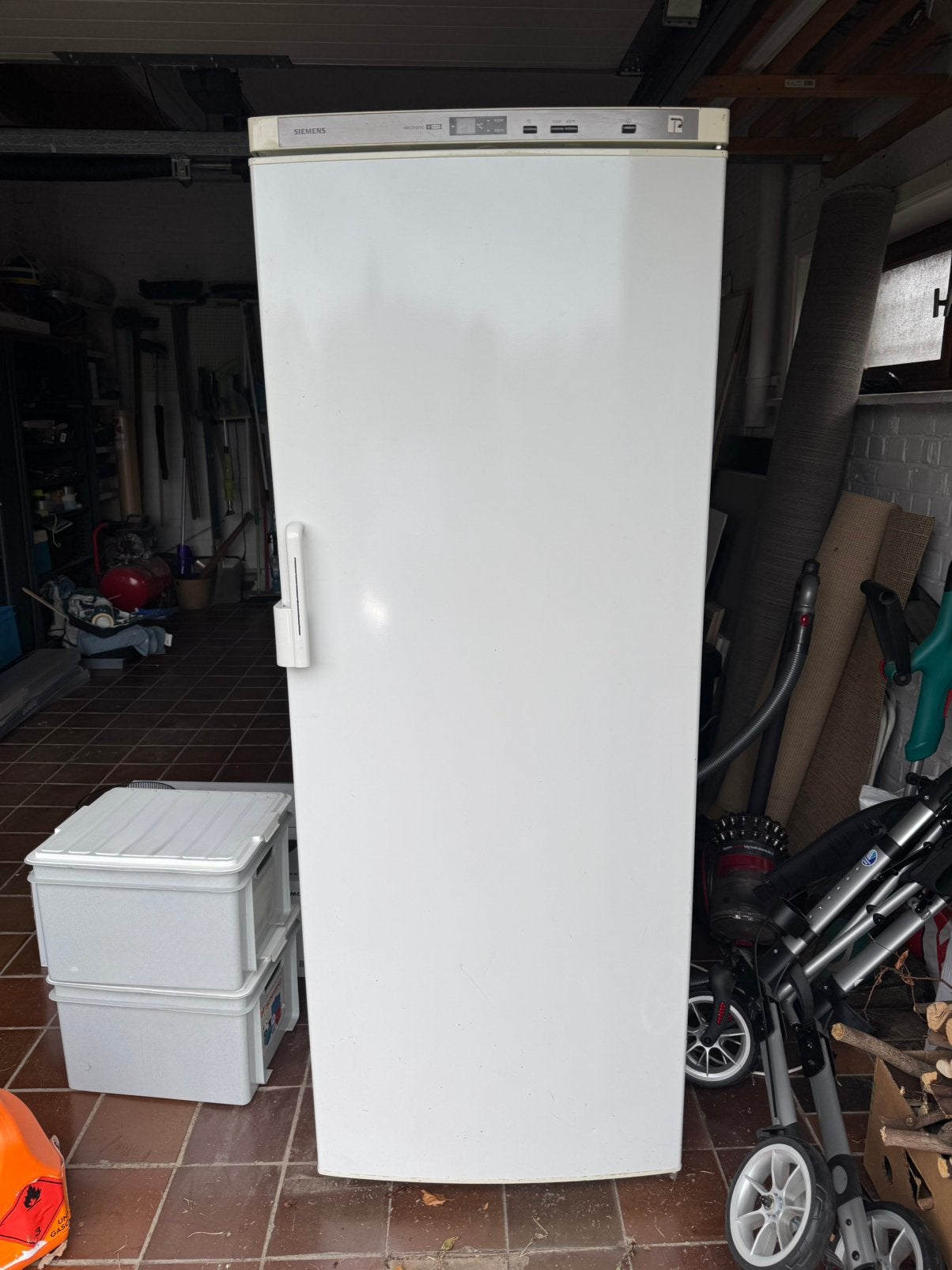 Siemens diepvries GS32S421 – grote kast met BigBox, Elektronische apparatuur, Gebruikt, 160 cm of meer, Vrijstaand, Ophalen