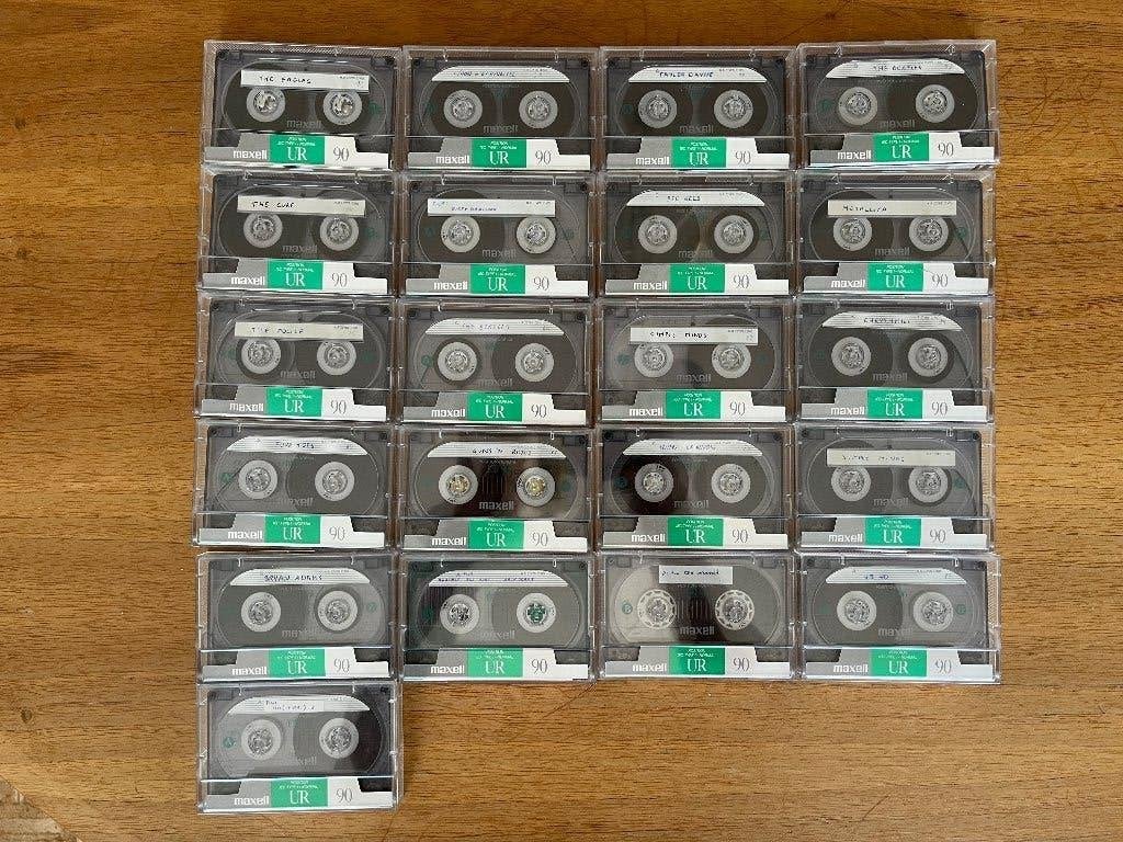 19 MAXELL cassettes IEC I position Normal, Enlèvement ou Envoi, Utilisé, 2 à 25 cassettes audio, Pré-enregistrées