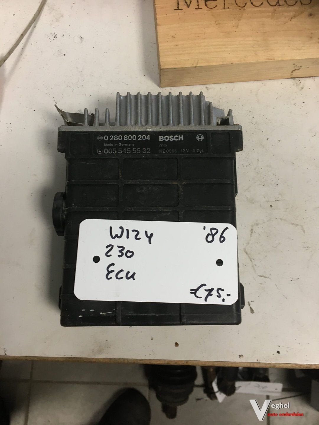 Mercedes w124 1986 230 ECU, Gebruikt, -, -, Ophalen of Verzenden