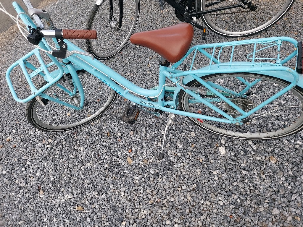 Kmeisjesfiets 22 inch, Fietsen en Brommers, Ophalen, Gebruikt, 22 inch, Handrem