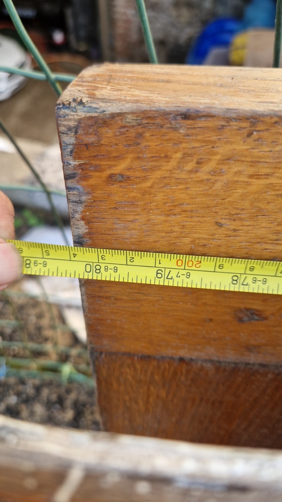 3 volle eiken deuren te koop. 10€ stuk, Doe-het-zelf en Bouw, Ophalen