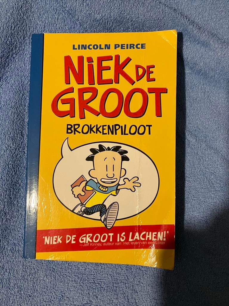 Niek de Groot is lachen! - Lincoln Peirce - Chunk Pilot, Livres, Livres pour enfants | Jeunesse | 10 à 12 ans, Utilisé, Fiction