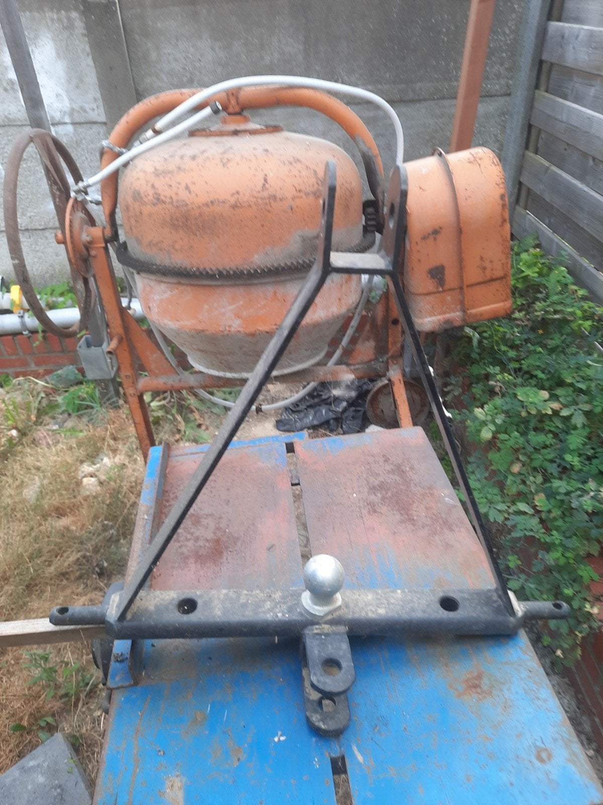 lift ijzer, Ophalen