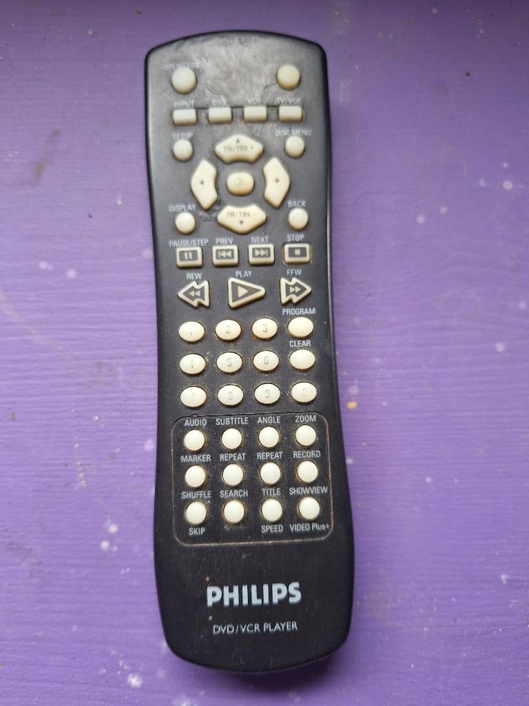 PHILIPS 996510009972 afstandsbediening dvd/vcr toestel, TV, Hi-fi & Vidéo, Télécommandes, Enlèvement ou Envoi, Comme neuf, Originale