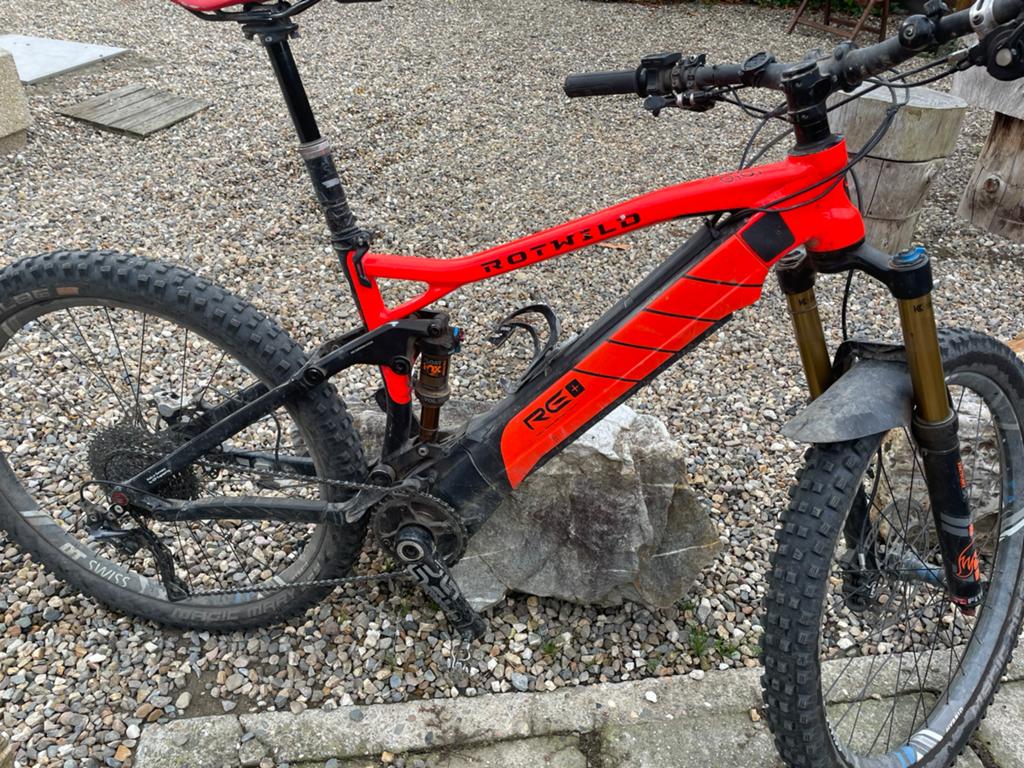 Rotwild mtb, Fietsen en Brommers, Fietsen | Mountainbikes en ATB, Ophalen, Gebruikt, Schijfrem, Heren