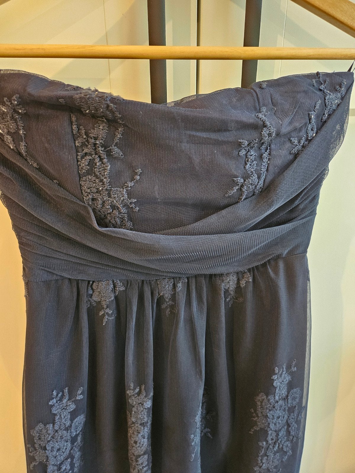 strapless kanten jurk, Kleding | Dames, Overige kleuren, Cocktailjurk, Ophalen of Verzenden, Zo goed als nieuw