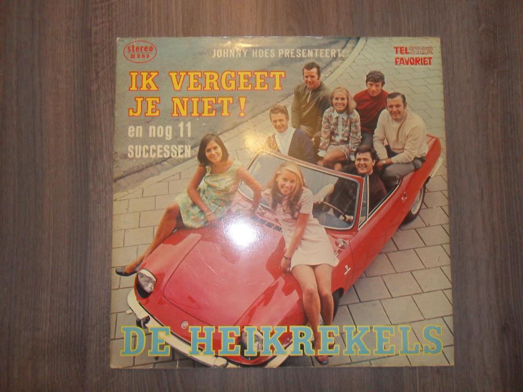 De Heikrekels - Ik vergeet je niet, Ophalen of Verzenden, Gebruikt, 12 inch, Levenslied of Smartlap