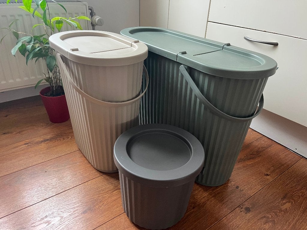 Poubelles - IKEA DAMMÄNG (set of 3) – 26L, 48L, 8L, Ophalen