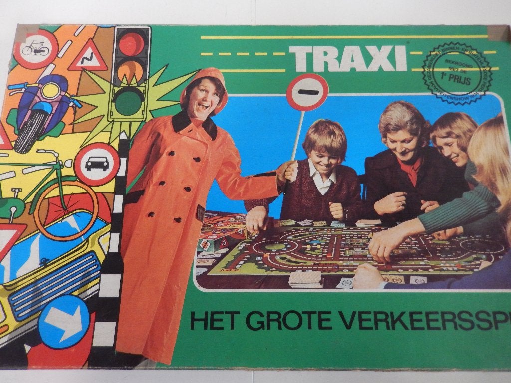 VERKEERSSPEL: TRAXI HET GROTE VERKEERSSPEL, Cinq joueurs ou plus, Enlèvement ou Envoi, Utilisé, BN