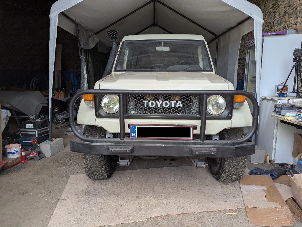 Pare-choc avant custom — Toyota Land Cruiser série 7, Ophalen, Gebruikt, Voor, Toyota