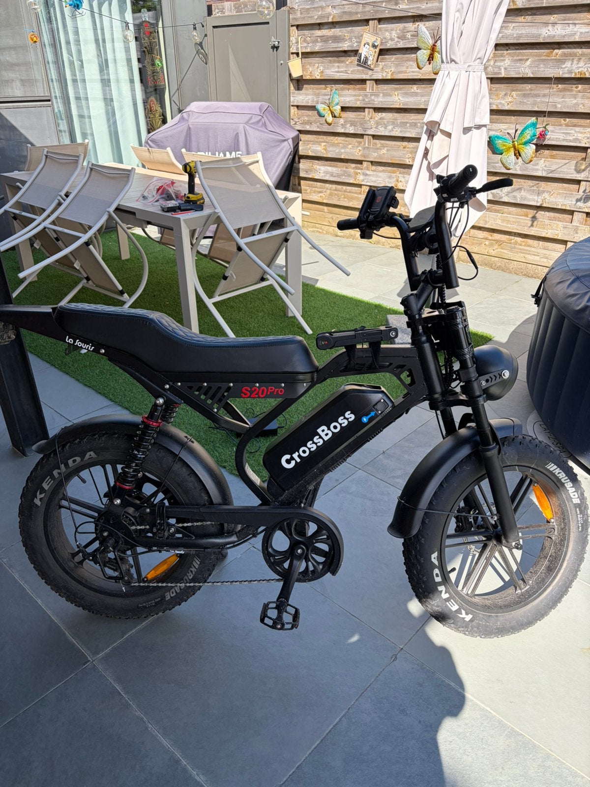 Fatbike S20 Pro, Ophalen, Zo goed als nieuw, 50 km per accu of meer
