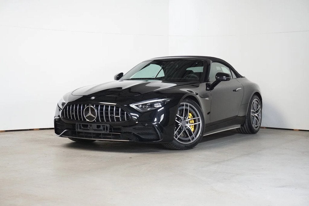 Mercedes-Benz SL-Klasse 43 AMG (bj 2025, automaat), Auto's, Automaat, 4 zetels, Cabriolet, Zwart